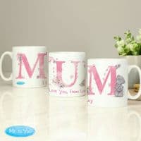 Personalised Tatty Teddy Mum Mug