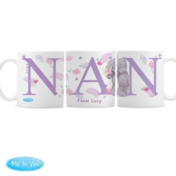 Personalised Tatty Teddy Nan Mug