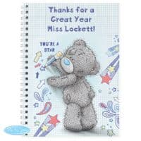 Personalised Tatty Teddy Teacher A5 Notebook