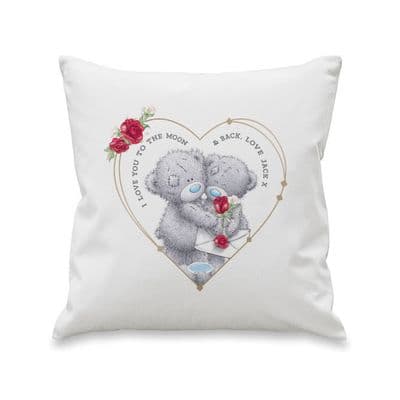 Personalised TattyTeddy Valentine Cushon