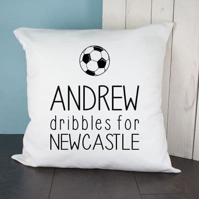 Personalised This Baby Dribbles For Cushion Cover