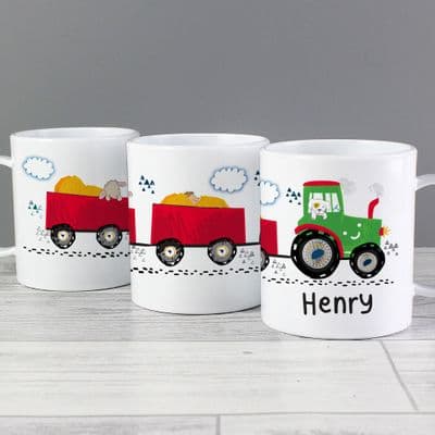 Personalised Tractor Mug