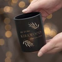 Personalised Wedding Date Candle Holder