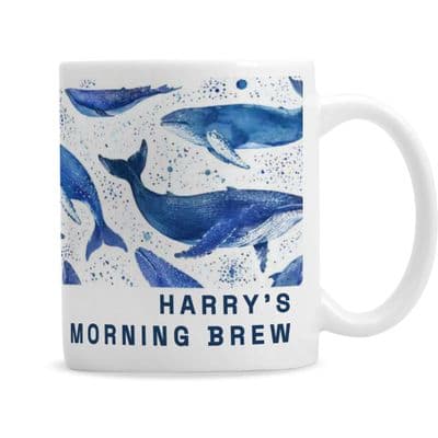 Personalised Whale Mug