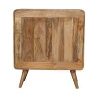 Solid Wood T-Bar Ridged Chest