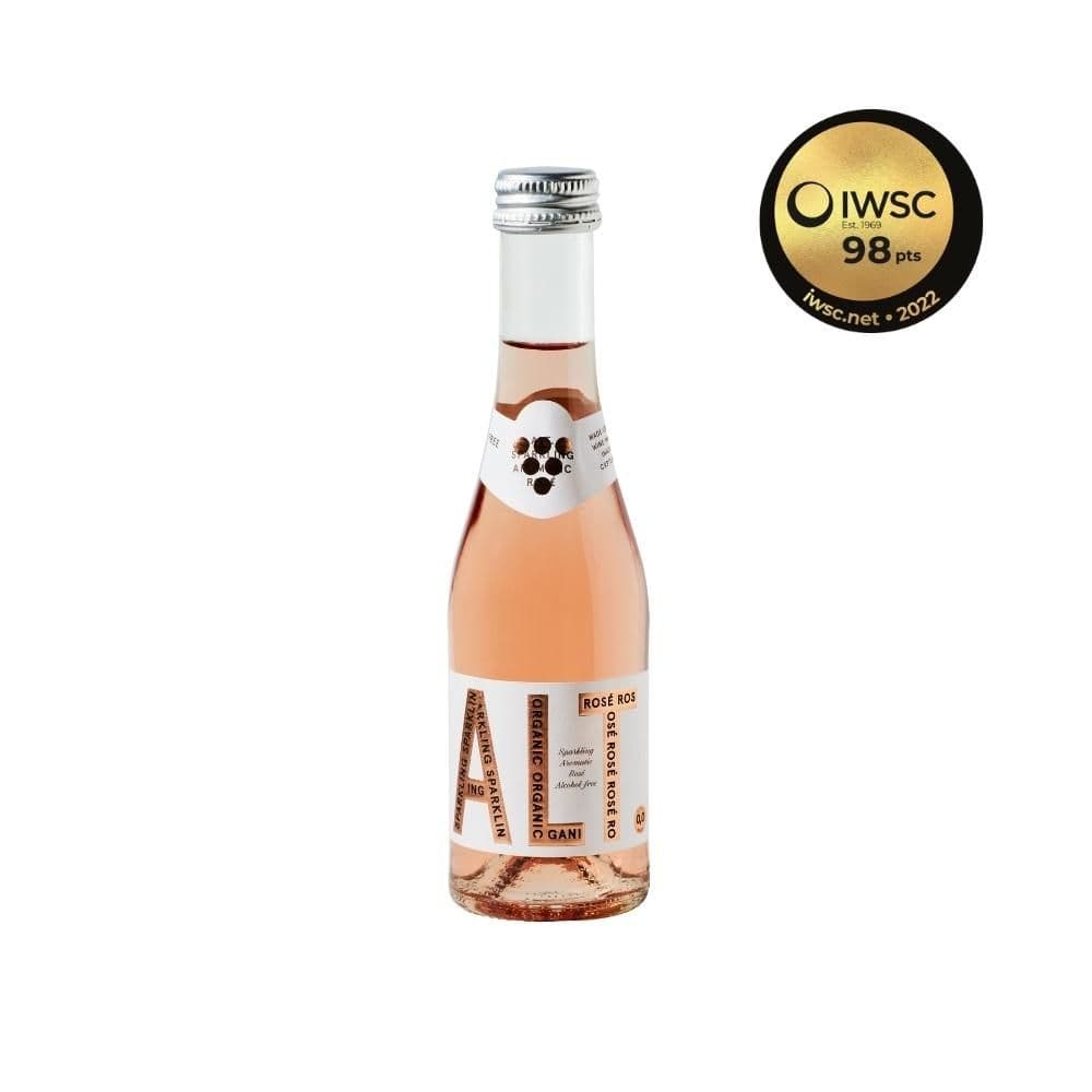 Alt Alcohol Free Organic Rose Sparkling Wine 20cl Single Serve 0 0 ABV