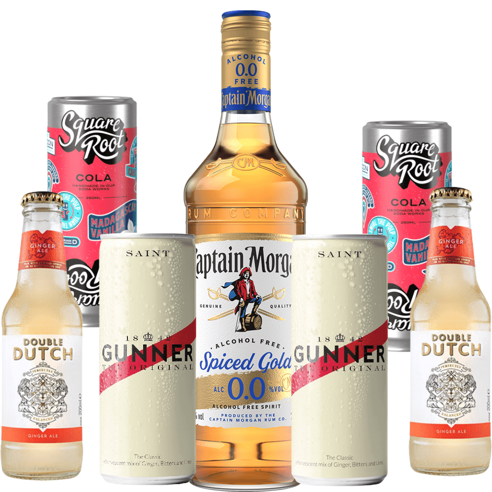 Captain Spiced Gold 0 0 Alcohol Free Spirit 0 5 ABV