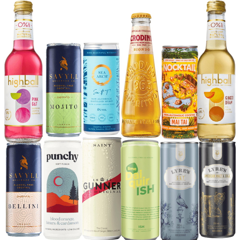 Chin Chin 12 & 24 Drink Cocktail Wise Pack & x28;Save 5 & x29;