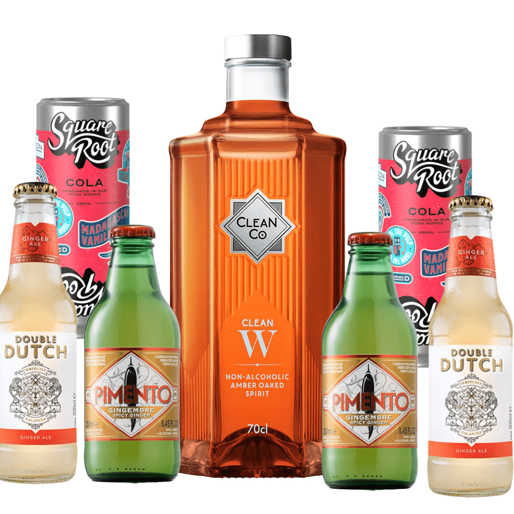 CleanCo Clean W Whisky Alternative Alcohol Free Spirit & x28;