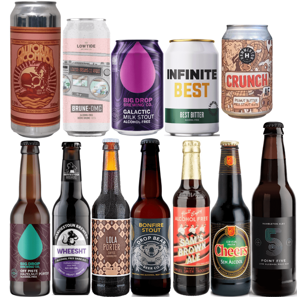 Dark Beers 12 or 24 Beer Wise Pack & x28;Save 5 & x29;