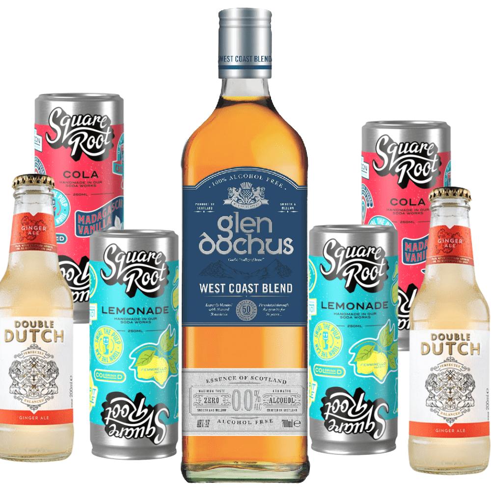 Glen Dochus West Coast Blend AlcoholFree Whisky Alternative 0 0 ABV