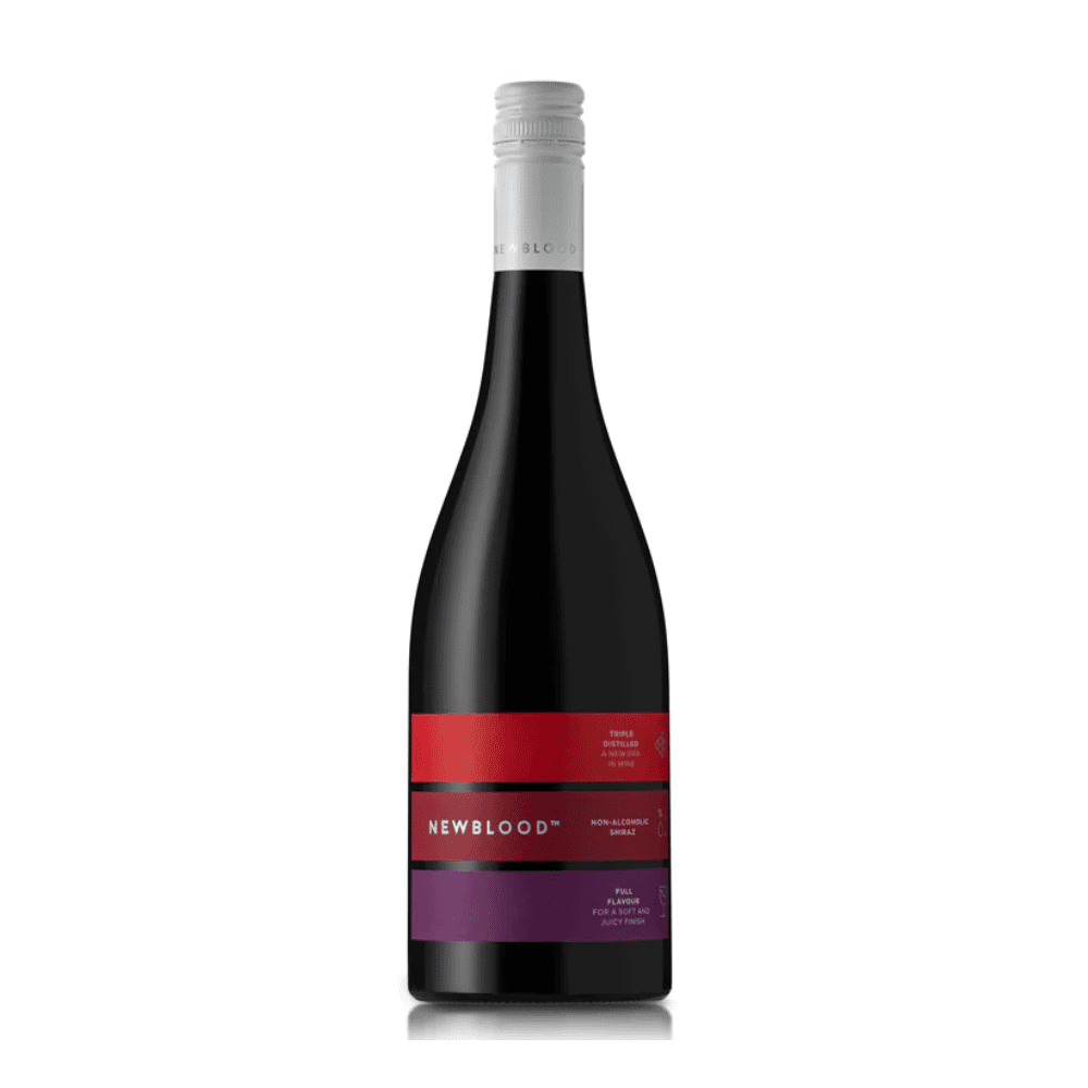 NEWBLOOD Shiraz Alcohol Free Red Wine 0 5 ABV
