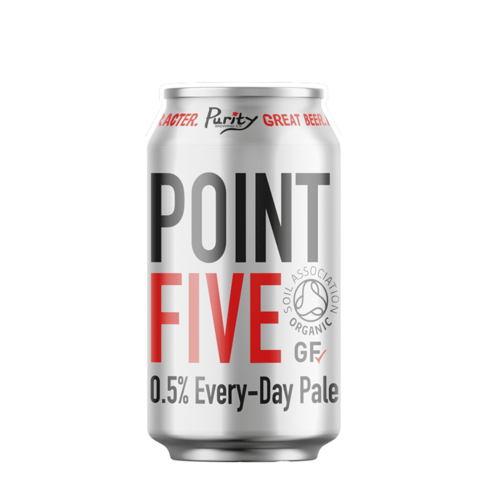 Purity Brewing Point Five Alcohol Free Pale Ale 0 5 ABV