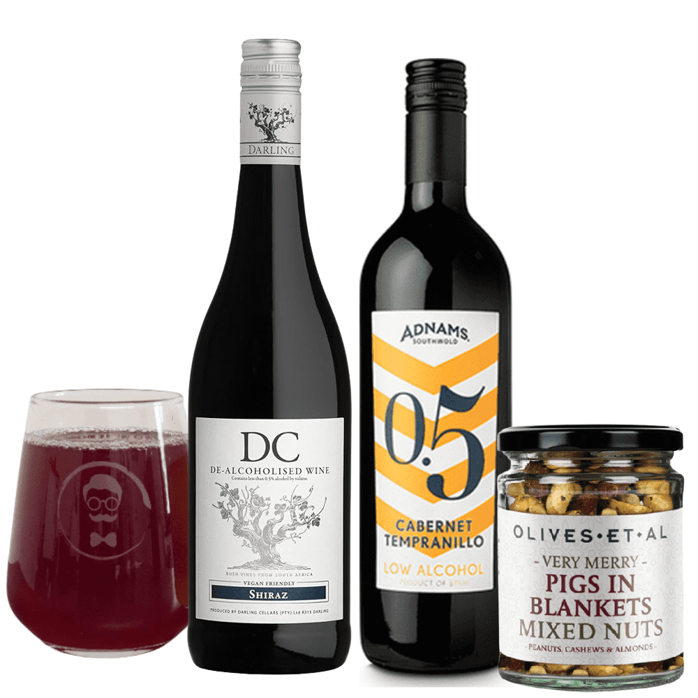 Red Wine & Nuts Gift Pack Save 5