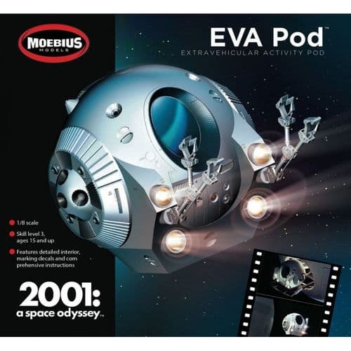 2001 A Space Odyssey EVA Pod 1:8 Scale Model Kit