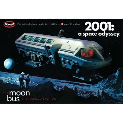 2001 A Space Odyssey Moonbus 1:55 Scale Model Kit