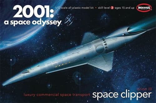 2001 Space Clipper large 1:72 scale Model Kit Moebius Models