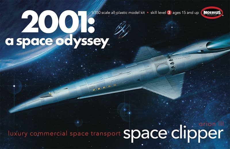 2001 Space Clipper Orion 1 350 Scale model Kit