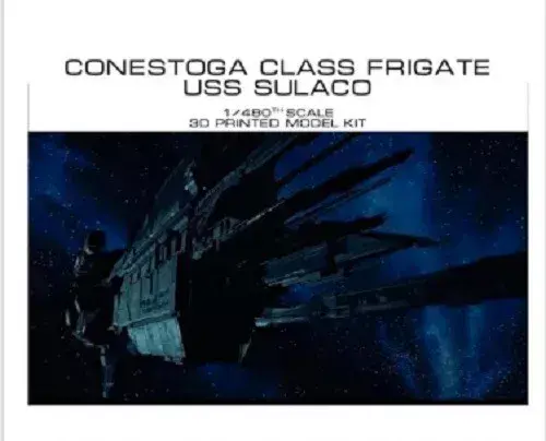 ALIENS USS SULACO CONESTOGA CLASS FRIGATE 1/480th Scale Model kit