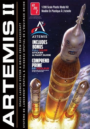 Artemis II launch vehicle - 1:200 scale Model Kit