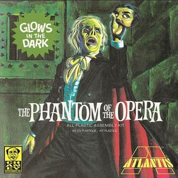 Atlantis Phantom Of The Opera Glow In The Dark Model Kit