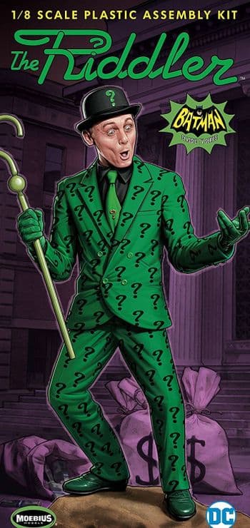 Batman 1966 TV Series The Riddler Model Kit By Moebius