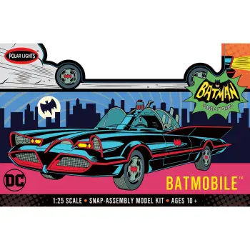 Batmobile (1966) Snap kit 1:25 Scale from Polar Lights