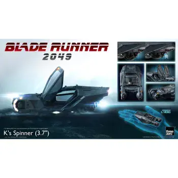 Blade Runner 2049 K's Spinner Die-Cast Metal Vehicle Three Zero
