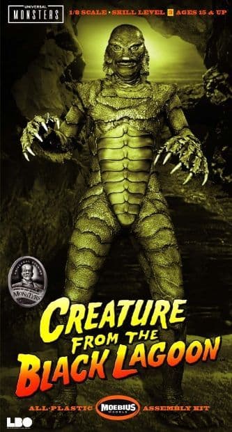 Creature From the Black Lagoon  1/8 Scale Model Kit Reissue Moebius Models