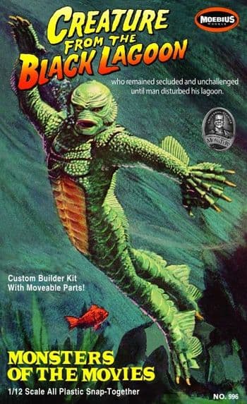 Creature From the Black Lagoon Monsters Of the Movies  Model Kit  Moebius Models