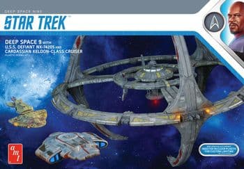 Deep Space Nine Space Station 1:3300 Model Kit from AMT (2021 reissue)