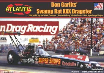 Don Garlits Swamp Rat XXX Rear Engine Dragster 1/25 Model Kit Atlantis