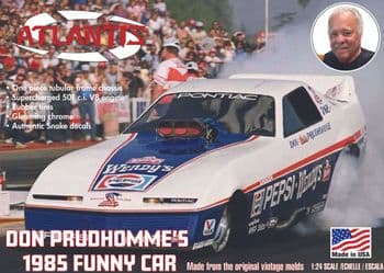 Don Prudhomme Pepsi Challenger Funny Car 1:24 scale