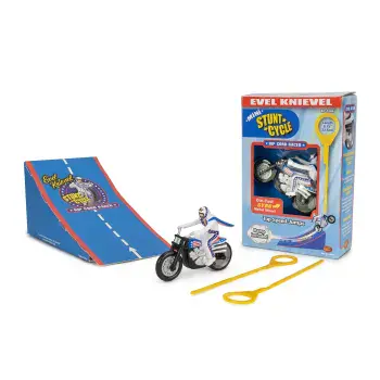 Evel Knievel Rip Cord Racer Mini Stunt Cycle