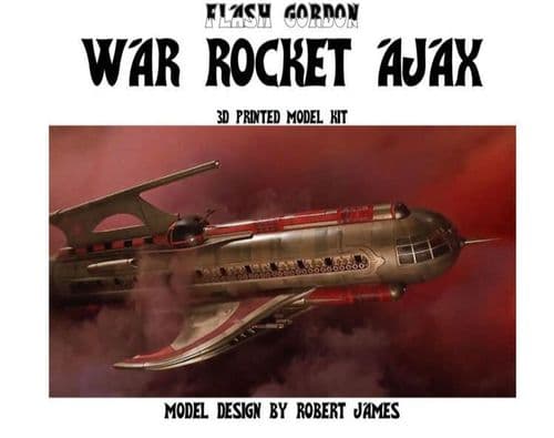 Flash Gordon Ming War Rocket AJAX Model Kit RJM Models