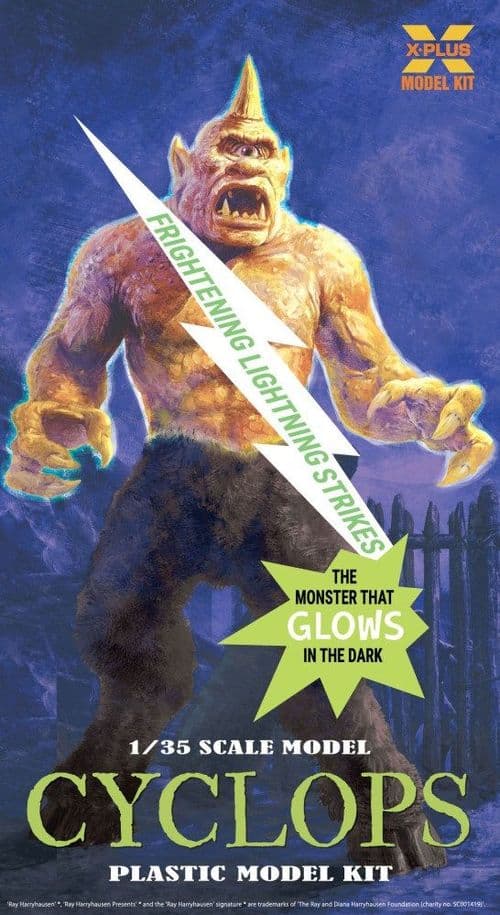 Glow Cyclops from 7th Voyager of Sinbad - Harryhausen