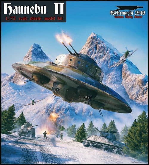 Haunebu II German Flying Saucer 1:72 - from Squadron
