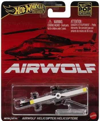 Hot Wheels Premium Pop Culture 2026 Airwolf Helicoper