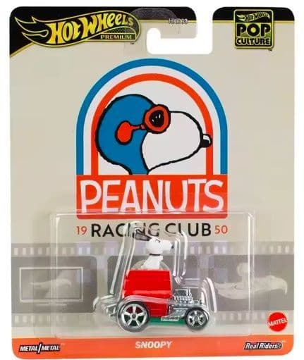 Hot Wheels Premium Pop Culture Peanuts Snoopy diecast model