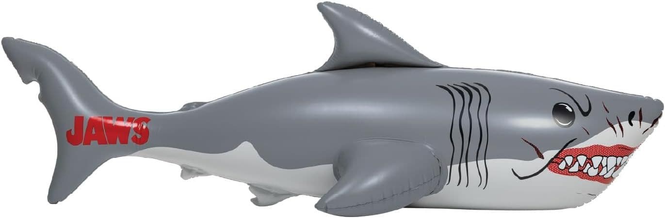 Jaws 50th Anniversary Shark Inflatable Pool Toy From Big Mouth