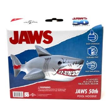 Jaws 50th Anniversary  Shark Inflatable Pool Toy From Big Mouth