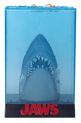Jaws Light Up 3D Poster