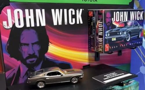John Wick 1969 Ford Mustang Model Kit AMT PRE-SALE