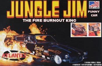 Jungle Jim Vega Funny Car 1:16 Scale Model Kit From Atlantis