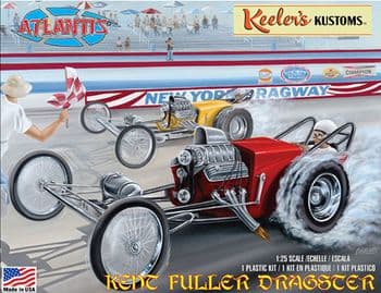 Keelers Kustoms Kent Fuller Dragster 1/25 Model Kit Atlantis Models
