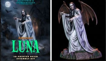 Luna - 1:8 Resin Model Kit - Atomicmutant Arts