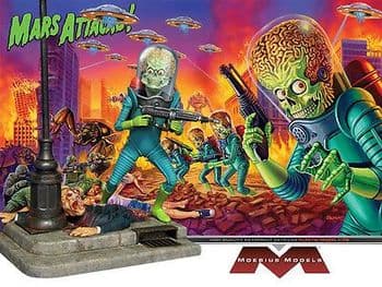 MARS ATTACKS MARTIAN MODEL KIT BY MOEBIUS MODELS MISB NEW!
