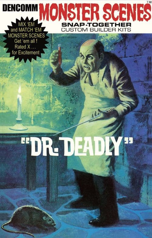 Monster Scenes Dr. Deadly (2026 reissue) 1:13 scale Model Kit