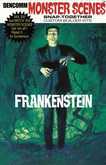 Monster Scenes Frankenstein (2026 reissue) 1:13 scale Model Kit