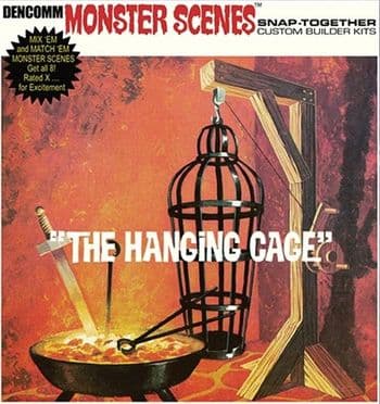 Monster Scenes The Hanging Cage (2026 reissue) 1:13 Scale Model Kit